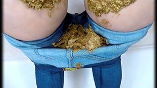 Shitty Blue Jeans - Rough-Cut, ScatKings.com Scat Porn 13 ScatKings.com Scat Porn