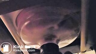 Wife feeds toilet her hard shit through a funnel, ScatKings.com Scat Porn 15 ScatKings.com Scat Porn